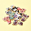 10Pcs Alloy Enamel Pendants ENAM-FS0001-82-7