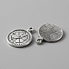 Tibetan Style Alloy Charm FIND-CJC0006-33AS-1