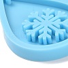 DIY Teardrop with Snowflake Pendants Silicone Molds DIY-D060-27-3