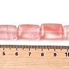 Cherry Quartz Glass Beads Strands G-S386-A09-5