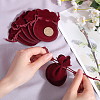 Beebeecraft 20Pcs Gourd Velvet Drawstring Bags TP-BBC0001-07A-05-3