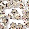 Sparkling Acrylic Rhinestone Round Beads OACR-NH0002-01A-05-2