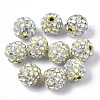 Pave Disco Ball Beads RB-T017-04-05-1