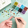  160g 8 Colors Natural & Synthetic Gemstone Beads G-NB0002-59-5