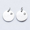 316 Surgical Stainless Steel Pendants STAS-J038-06P-1