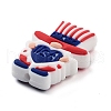 Independence Day Theme Silicone Beads SIL-M005-01D-2