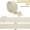 5 Yards Flat Polyester Elastic Wide Band OCOR-WH0090-052B-2