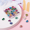 Craftdady Alloy Enamel Slider Charms and Large Hole Beads ENAM-CD0001-07-13