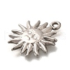304 Stainless Steel Pendants STAS-P381-07P-2