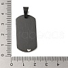 304 Stainless Steel Pendants STAS-C105-06EB-3