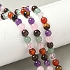 Natural Mixed Gemstone Beads Strands G-P574-A02-6mm-1
