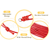 Eco-Friendly Korean Waxed Polyester Braided Adjustable Necklace Makings NJEW-TAC0015-03-14