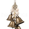 Iron Bell Pendant Decoration HJEW-JM02254-4