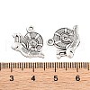 Tibetan Style Zinc Alloy Pendants TIBEP-R334-032AS-RS-2