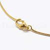 Rack Plating Brass Handmade Necklaces X-CHC-E012-02G-FF-3
