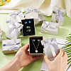 Rectangle Paper Jewelry Gift Boxes with Bowknot CON-TAC0010-89B-15