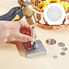 SUNNYCLUE 50Pcs 5 Style 304 Stainless Steel Stamping Blank Tag Pendants STAS-SC0002-99-4
