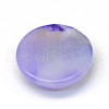 Dyed Natural Striped Agate/Banded Agate Cabochons X-G-R348-20mm-01-3