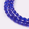 Faceted Glass Beads Strands GLAA-A036-F03-3