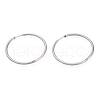 304 Stainless Steel Huggie Hoop Earrings EJEW-L256-02H-P-1