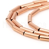 PVD Vacuum Plating Non-magnetic Synthetic Hematite Beads Strands G-F682-02-RG-3