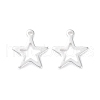 304 Stainless Steel Charms X-STAS-L234-095S-2