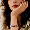 10Pcs 5 Colors 304 Stainless Steel Glazed European Beads STAS-HS0001-01-7