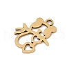 201 Stainless Steel Pendants STAS-F316-20G-2