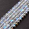 Synthetic Moonstone Beads Strands G-E573-02B-14-6