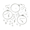 67Pcs 4 Styles 304 Stainless Steel Wire Pendants FIND-FS0002-29-2
