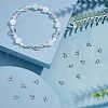 Unicraftale 30Pcs 304 Stainless Steel Spring Ring Clasps STAS-UN0028-99-3