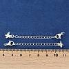 Brass Ends with Chains KK-P283-33S-3