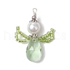 Glass Pendants PALLOY-MZ00537-2