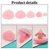   140 Sets 5 Style Plastic Flocking Craft Safety Noses DIY-PH0013-71C-4