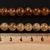 Round Natural Citrine Beads Strands G-K068-12A-8mm-3