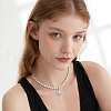 GOMAKERER 1Pc Rhodium Plated Rhodium Plated 925 Sterling Silver Pendant Bails FIND-GO0001-80-6