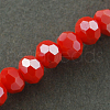 Electroplate Glass Beads Strands EGLA-R018-4mm-3-2