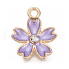 Alloy Enamel Pendants ENAM-TAC0001-10B-1