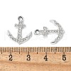 Alloy Crystal Rhinestone Pendants PALLOY-E775-20P-3