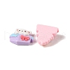 Opaque Resin Decoden Cabochons RESI-s391-17-2