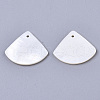 Natural Freshwater Shell Pendants X-SHEL-R047-19-2