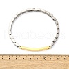 304 Stainless Steel Link Chain Bracelets BJEW-R018-21GP-5