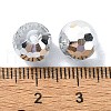 Half Plated Glass Beads EGLA-P059-02B-HP04-3