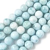Natural Hemimorphite Beads Strands G-B141-01-8mm-2