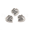 Tibetan Style Alloy Charms TIBE-B001-58AS-1