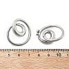 304 Stainless Steel Stud Earrings EJEW-D319-02P-5