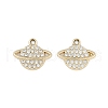 Alloy Rhinestone Pendants FIND-M018-13G-1