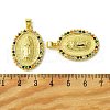 Brass Micro Pave Colorful Cubic Zirconia Pendants KK-H472-51B-G-3