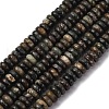 Natural Biotite Jade Beads Strands G-L624-H09-6x2mm-2