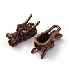 Tibetan Style Alloy Beads PALLOY-P001-06R-2